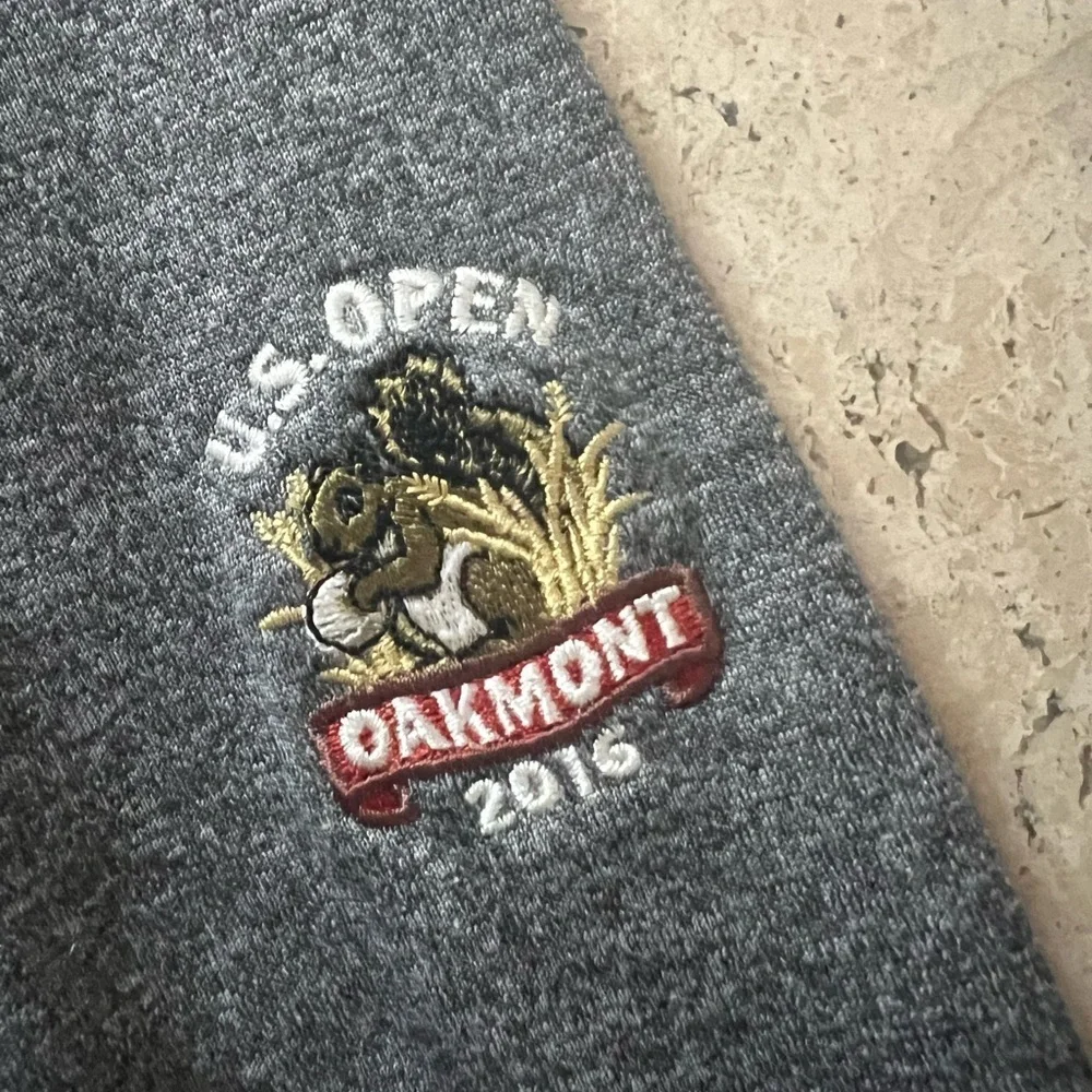 2016 US Open Oakmont Adidas Climaheat 1/4 Snap Sweatshirt Men’s Large